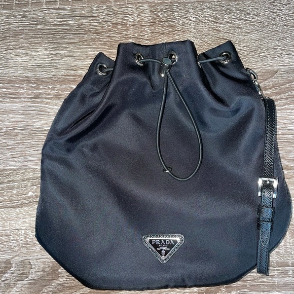 Black Prada Nylon Pouch - Picture 4 of 14